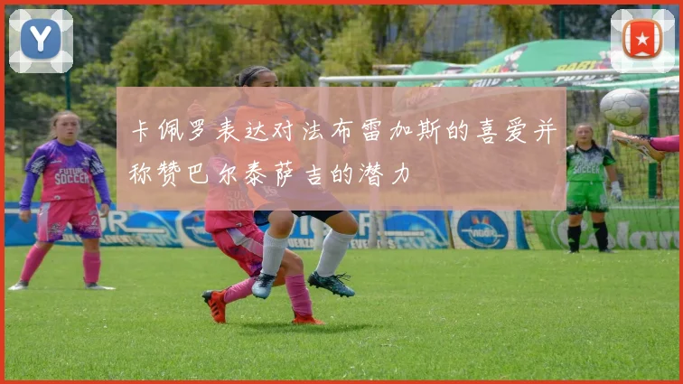 卡佩罗表达对法布雷加斯的喜爱并称赞巴尔泰萨吉的潜力